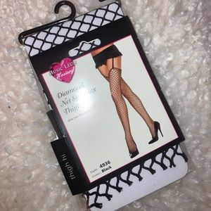 Thigh high fish net stockings